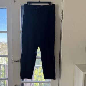 Banana Republic Navy High Rise Tapered Belted Utility Cargo
Pants